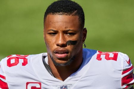 Photo of Saquon Barkley.